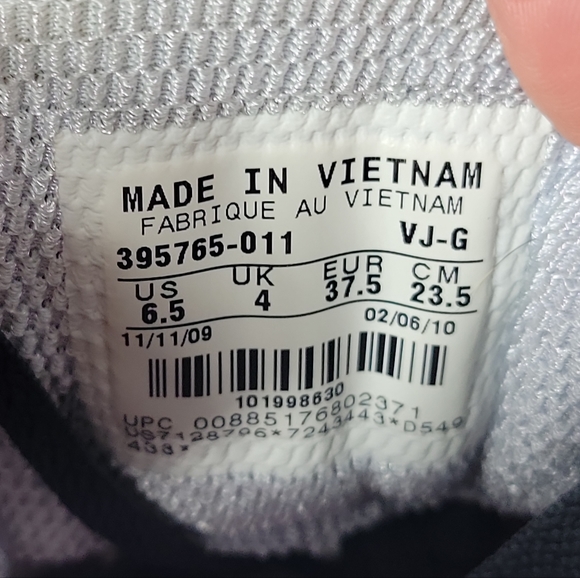 Nike Air Max Turbulence 16 Athletic Shoes Womens Size 6.5 Multicolor 395765-011 - Picture 6 of 12